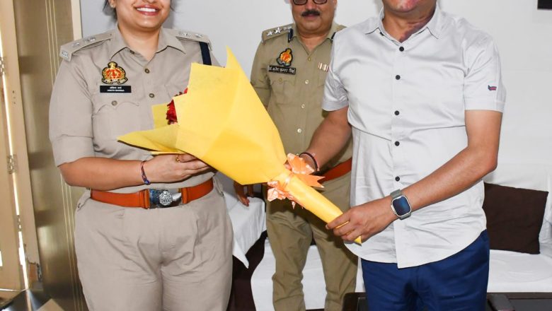 बदायूं में नवागत एसएसपी अंकिता शर्मा ने संभाला कार्यभार