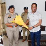 बदायूं में नवागत एसएसपी अंकिता शर्मा ने संभाला कार्यभार